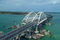 РОСРЕЕСТР ЗАРЕГИСТРИРОВАЛ АВТОДОРОЖНУЮ ЧАСТЬ КРЫМСКОГО МОСТА